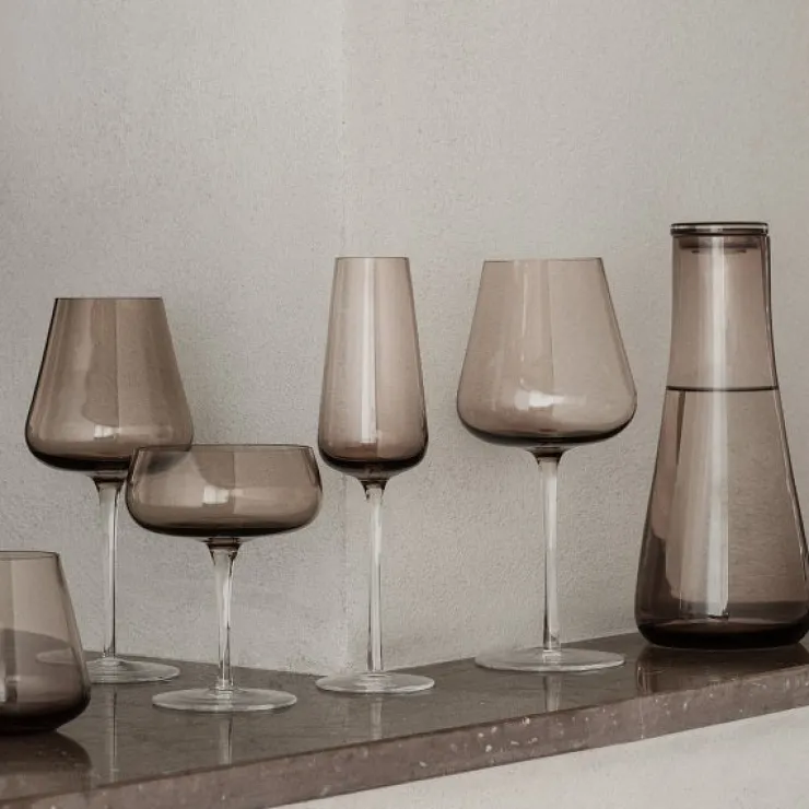 New Blomus BELO Champagne Flute Glasses - 7 Ounce - Set of 2
