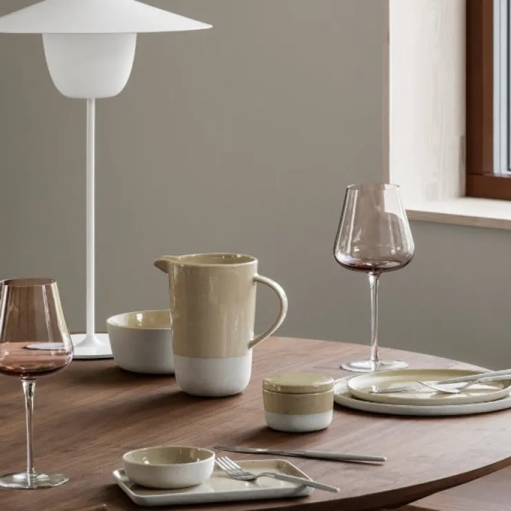 Fashion Blomus Ceramic Stoneware Egg Cup With Base - Set of 2 - SABLO