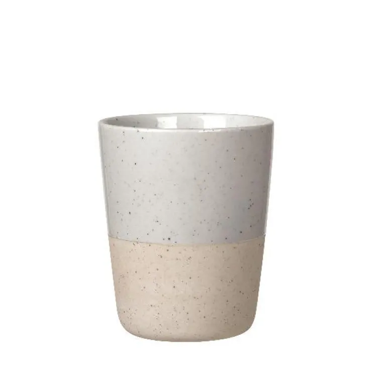 Best Blomus Ceramic Stoneware Handleless Mug Set of 4 - SABLO