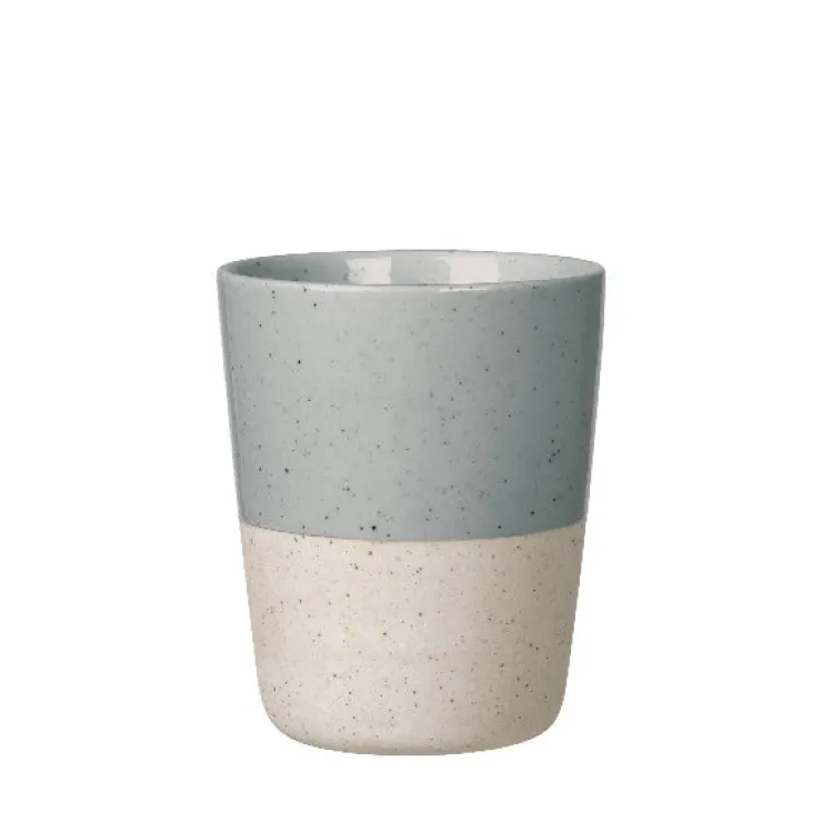 Best Blomus Ceramic Stoneware Handleless Mug Set of 4 - SABLO