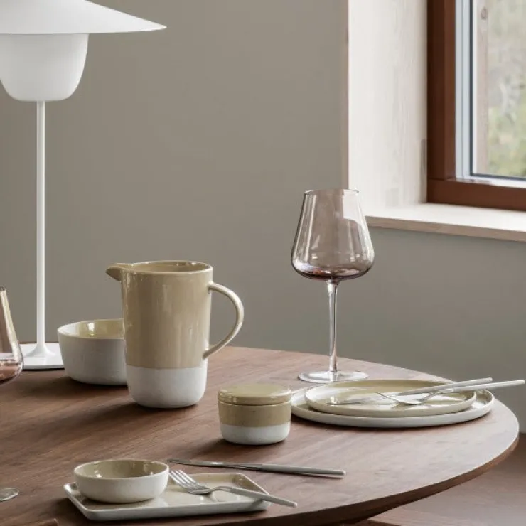 Best Blomus Ceramic Stoneware Handleless Mug Set of 4 - SABLO