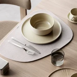 Discount Blomus Ceramic Stoneware Plates Set of 4 - SABLO