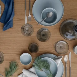 Discount Blomus Ceramic Stoneware Plates Set of 4 - SABLO