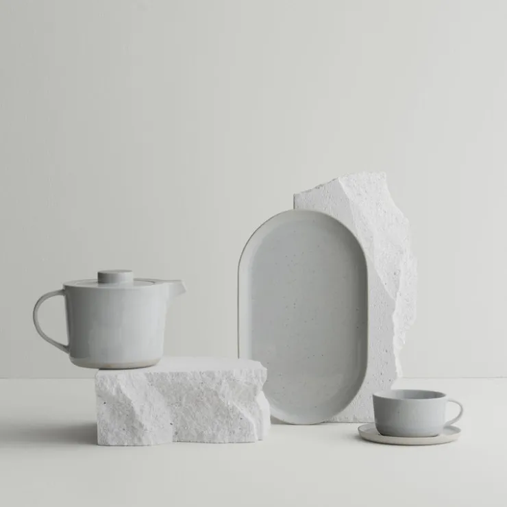 Online Blomus Ceramic Stoneware Serving Plate - SABLO