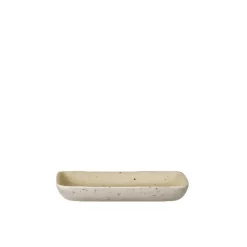 New Blomus Ceramic Stoneware Snack Plates Set of 4 - SABLO