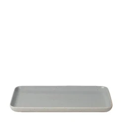New Blomus Ceramic Stoneware Snack Plates Set of 4 - SABLO