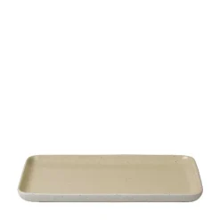New Blomus Ceramic Stoneware Snack Plates Set of 4 - SABLO