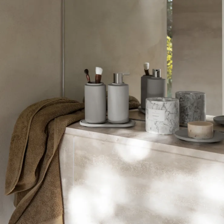 Discount Blomus CRETO Concrete Bathroom Accessory Set