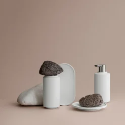 New Blomus CRETO Concrete Oval Tray