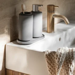 Sale Blomus CRETO Concrete Soap Dispenser