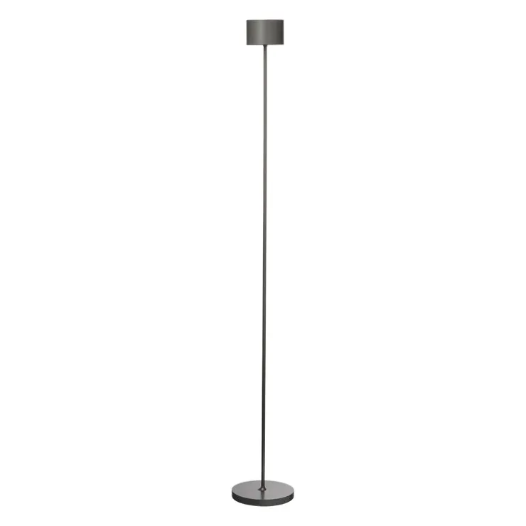 Discount Blomus FAROL Mobile Rechargeable LED Floor Lamp - Metallic Finish