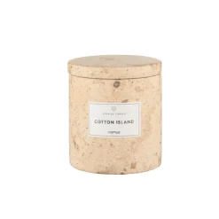 Outlet Blomus FRABLI Scented Candle With Travertine Container