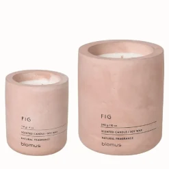 New Blomus FRAGA Candle Set in Concrete Container