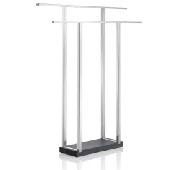 Clearance Blomus Free Standing Towel Rack - Wide - Polished