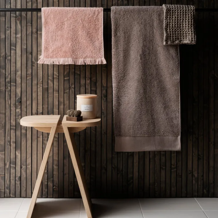 New Blomus FRINO Fringed Organic Cotton Terry Bath Towel 28 x 55