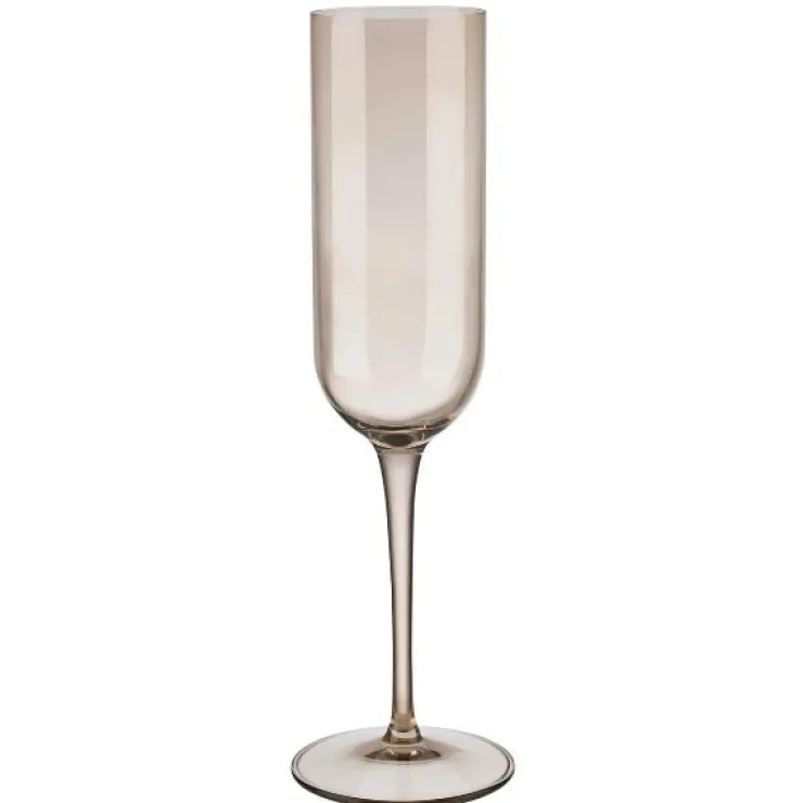 New Blomus FUUM Champagne Flute Glasses - 7 Ounce - Set of 4