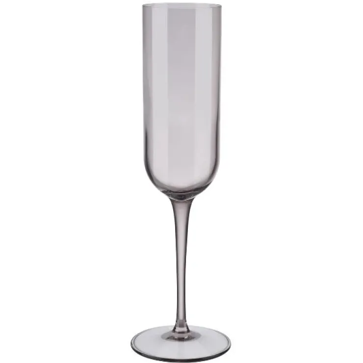 New Blomus FUUM Champagne Flute Glasses - 7 Ounce - Set of 4