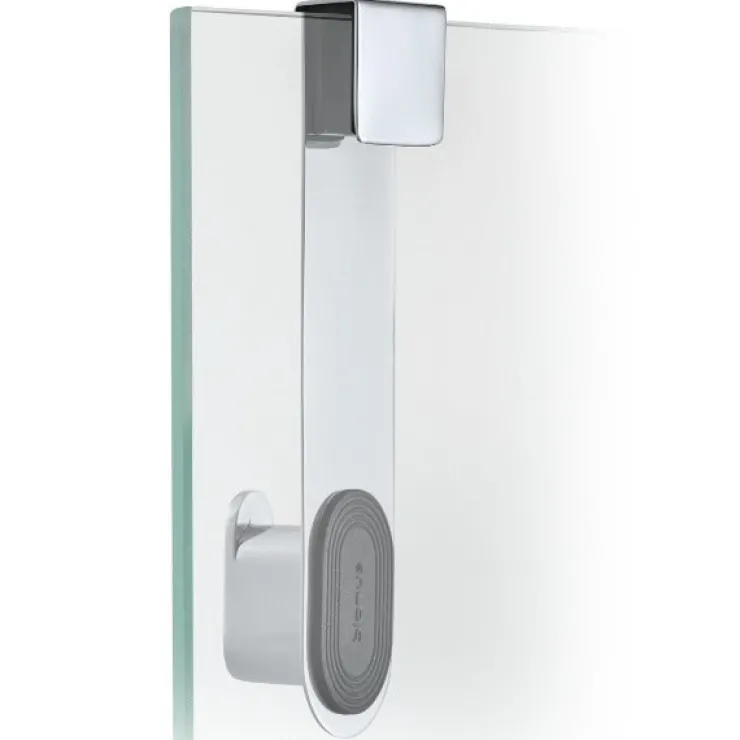 Hot Blomus Glass Door Shower Hook - Polished - NEXIO