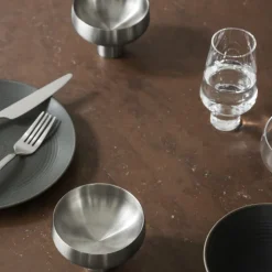 Discount Blomus KOYOI Coupe With Pedestal Stem - Stainless Steel - Set of 2