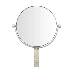 Clearance Blomus LAMURA Marble Wall-Mounted Vanity Mirror