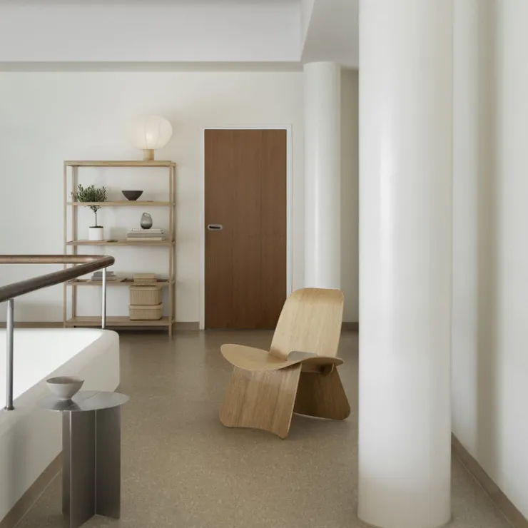 New Blomus NAGOMI Japanese Wood Chair
