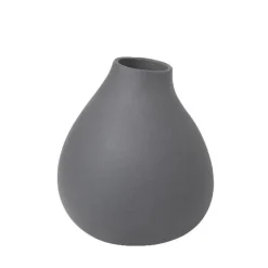 Outlet Blomus NONA Porcelain Vase - Pewter