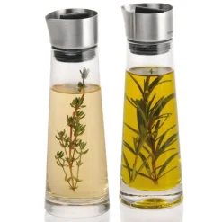 New Blomus Oil and Vinegar Serving Set with Stainless Steel Lid
