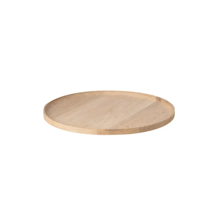 Discount Blomus OKU Oak Round Tray - Natural