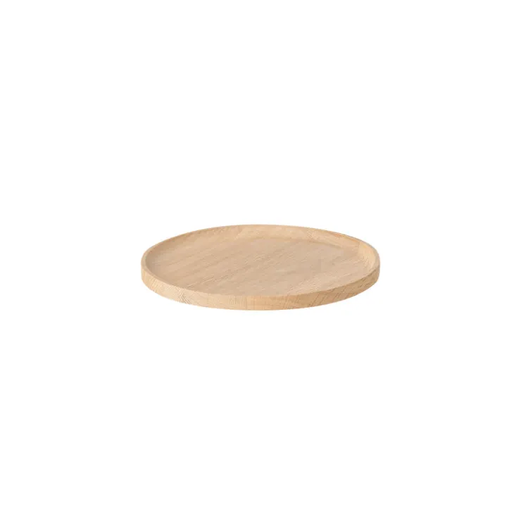 Discount Blomus OKU Oak Round Tray - Natural