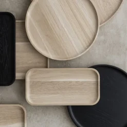 Discount Blomus OKU Oak Round Tray - Natural