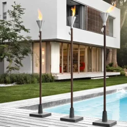 Discount Blomus Outdoor Garden Torch Base - Polystone