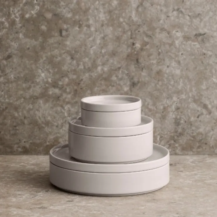Fashion Blomus PILAR Stoneware Plates Set of 4