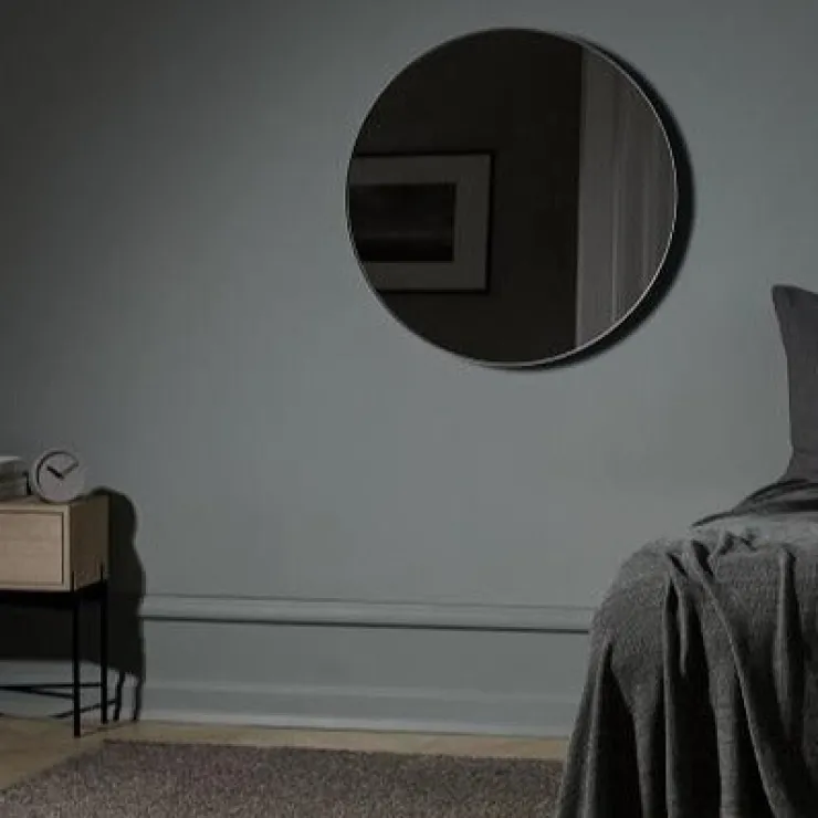 Hot Blomus RIM Accent Mirror - Smoke - 20 inch
