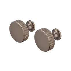 Online Blomus ROF Round Wall Hook Cabinet Knob - Set of 2