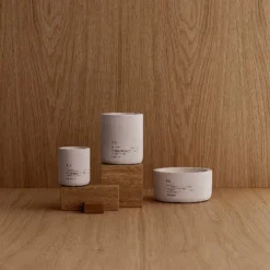 New Blomus Scented Candle In Concrete Container - Small