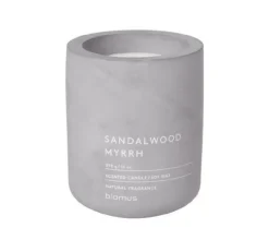 Outlet Blomus Scented Candle in Concrete Container - Large