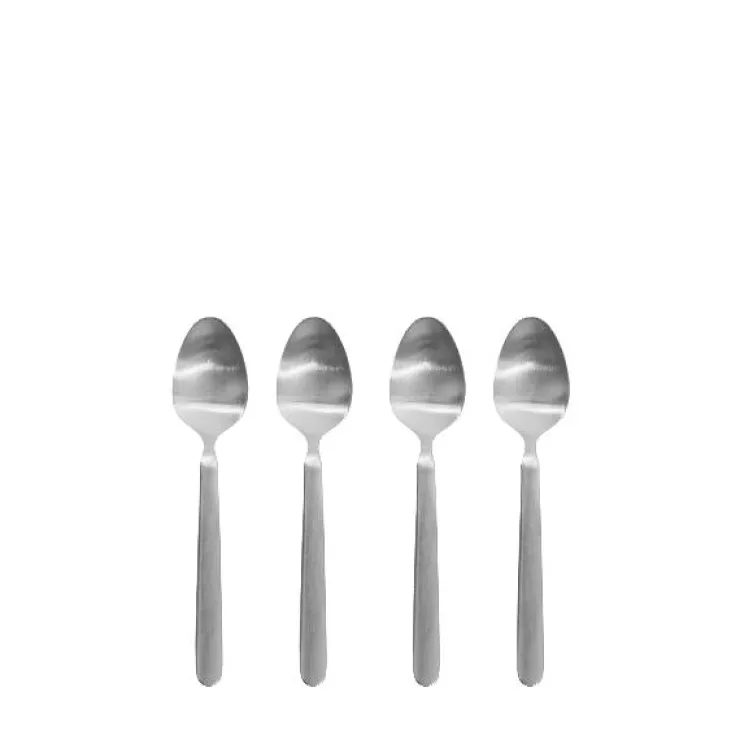 Best Blomus Stainless Steel Espresso Spoons - Set of 4 - STELLA