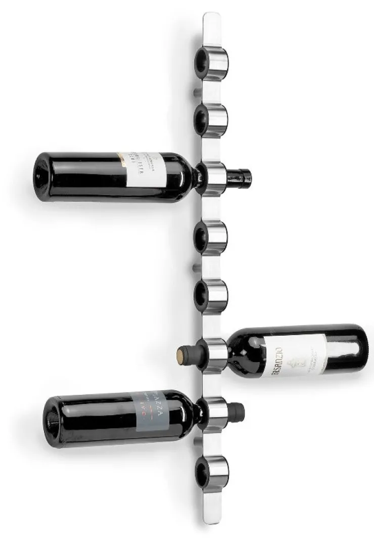 Hot Blomus Stainless Steel Wall Mounted Wine Rack