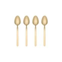 Sale Blomus STELLA Espresso Spoons - Set of 4 - PVD Coated Stainless Steel