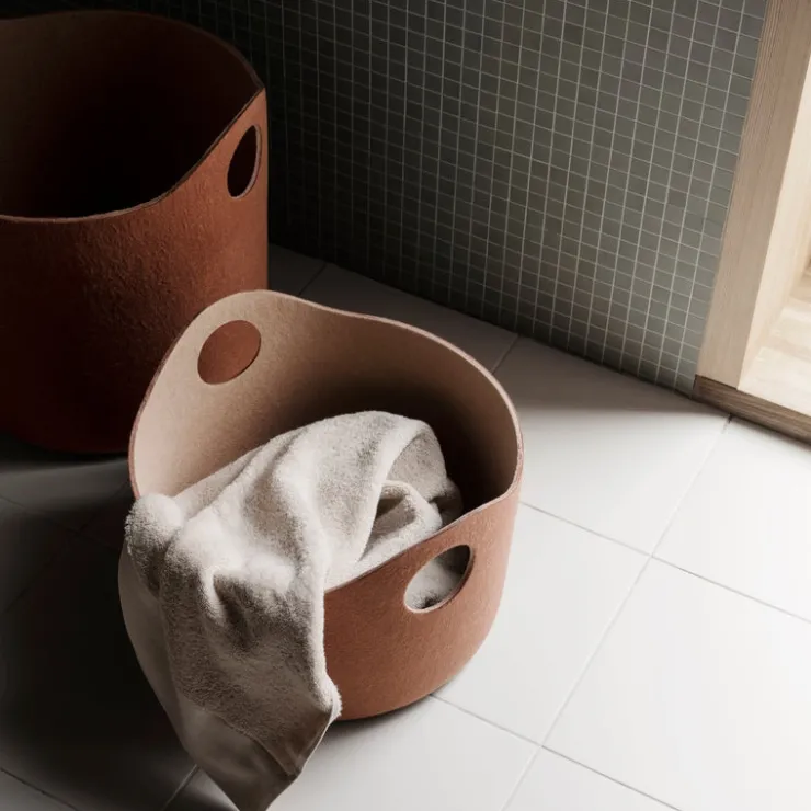 New Blomus TIGGY Felt Basket With Handles