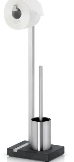 New Blomus Toilet Butler With Short Brush Holder - 1 Roll