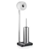 Online Blomus Toilet Butler With Tall Brush Holder - 1 Roll Polished