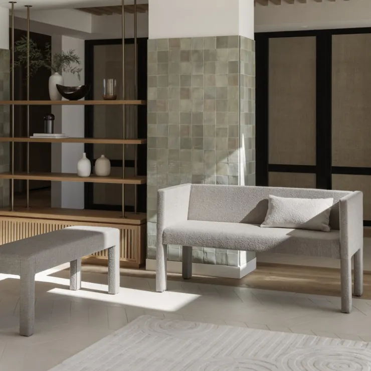 New Blomus UZU Viscose Area Rug - Beige