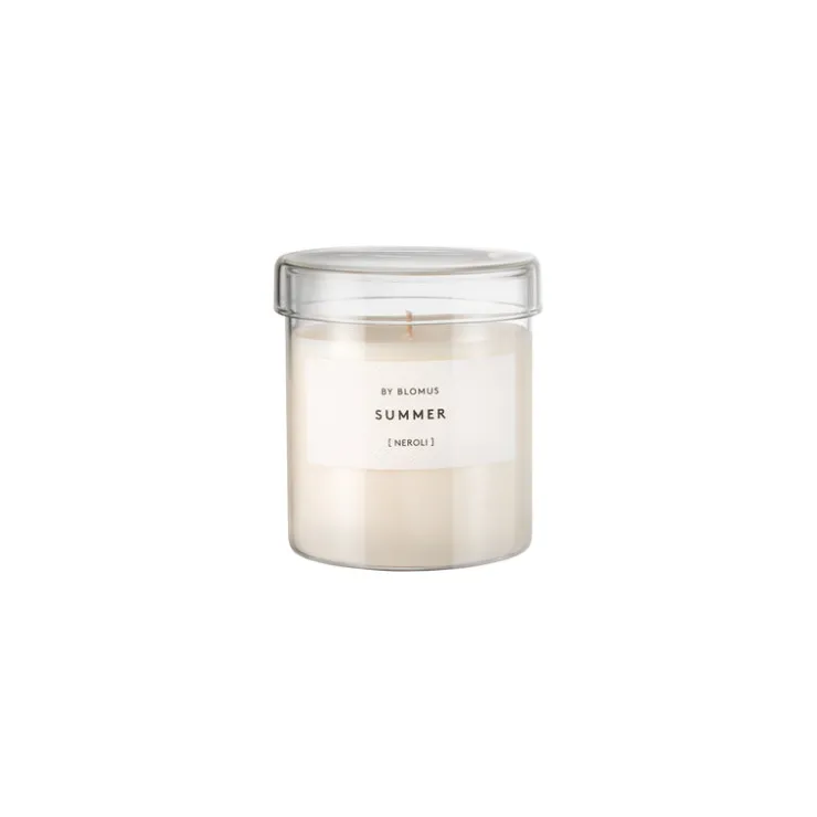 Clearance Blomus VALOA Scented Candle In Glass Container - Large