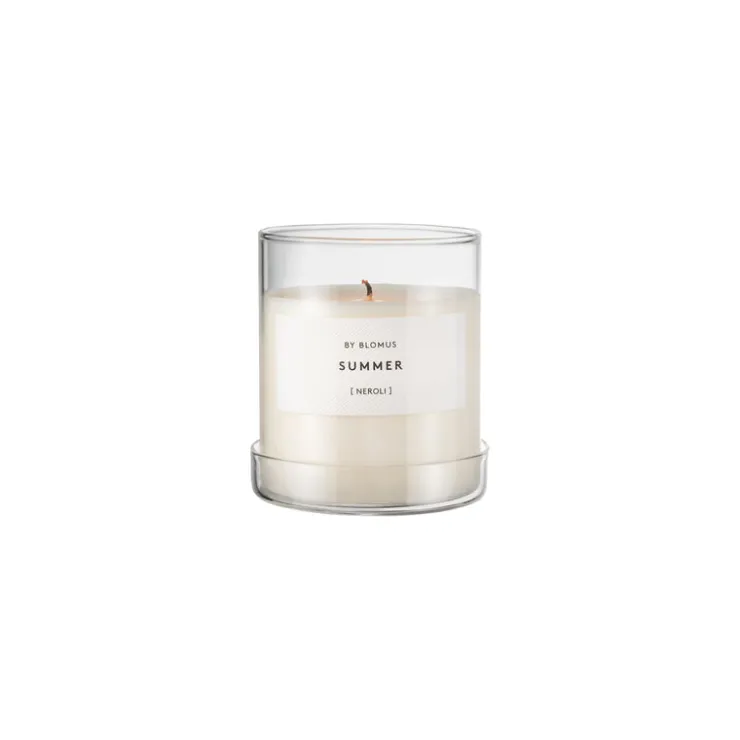 Clearance Blomus VALOA Scented Candle In Glass Container - Large