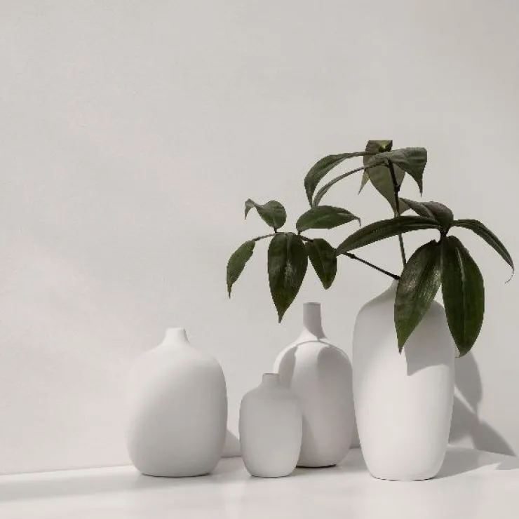 Sale Blomus Vase Ceramic 5 x 10 - CEOLA