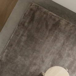 New Blomus VISCA Viscose Area Rug - Zinc